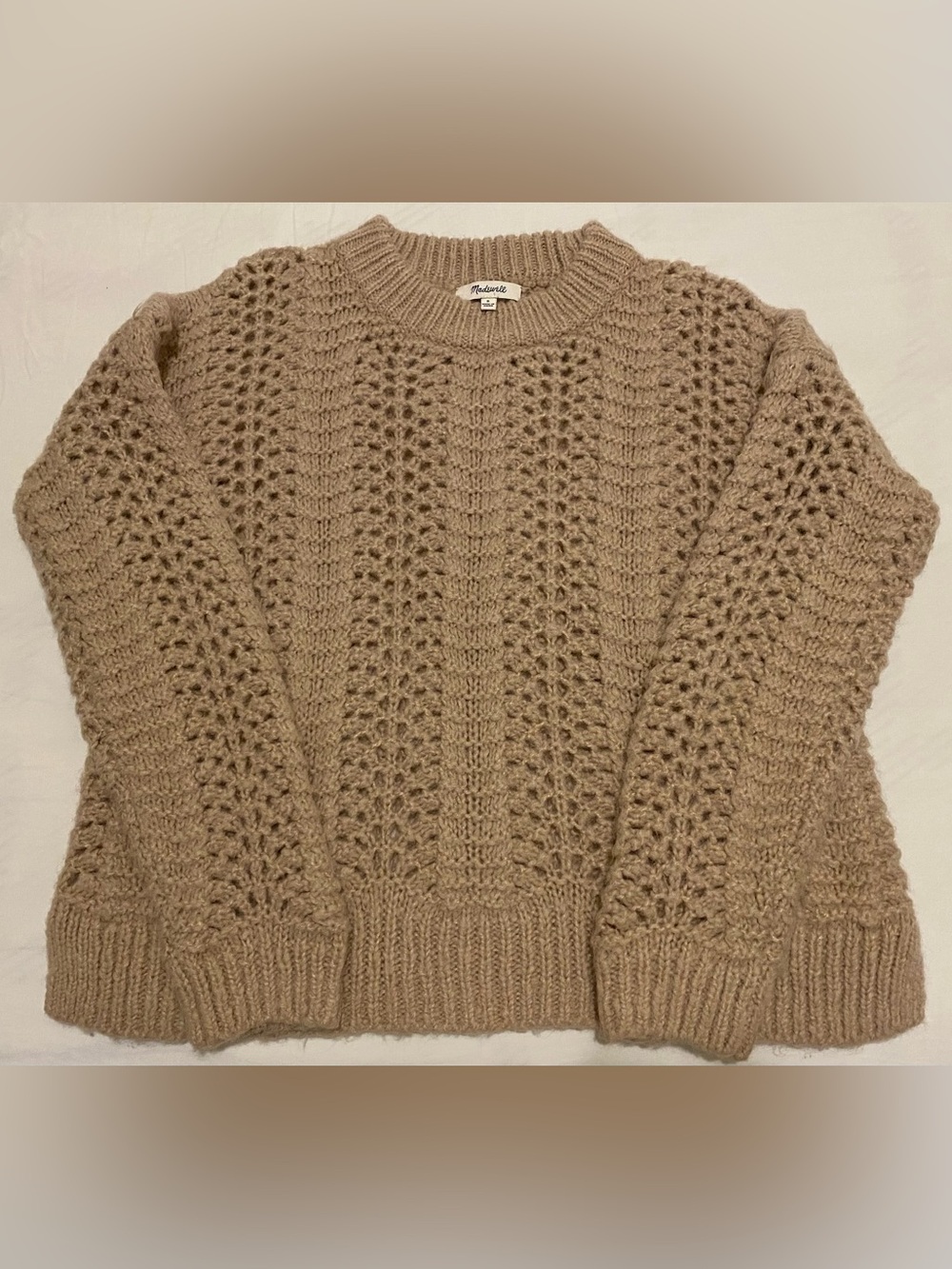 Madewell Windemere Pointelle Pullover Sweater